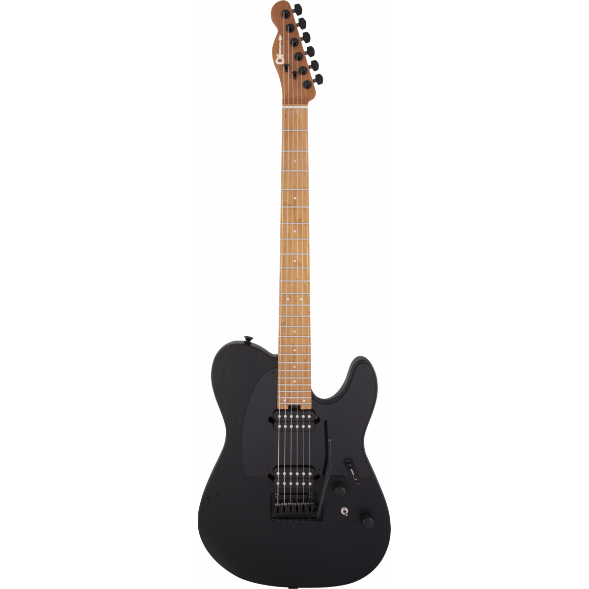 Charvel Pro-Mod So-Cal Style 2 24 HH 2PT CM Black Ash - BimotorDJ